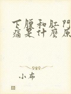 下腹和肛门坠胀痛是什么原因