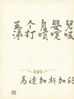 五个月婴儿流鼻涕打喷嚏咳嗽怎么办