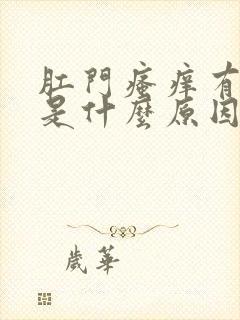 肛门瘙痒有肉球是什么原因