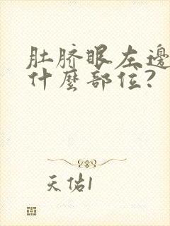 肚脐眼左边痛是什么部位?