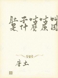 肚子咕咕叫还疼是什么原因