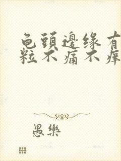 龟头边缘有小肉粒不痛不痒封面