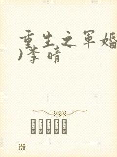 重生之军婚(h)李晴