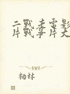 二战老电影译制片战争片大全免费封面