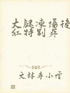 大腿冻伤后一片红特别疼封面