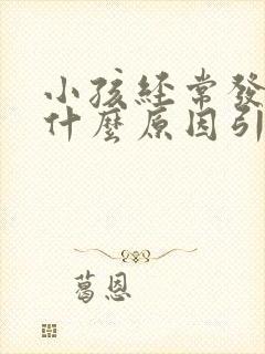 小孩经常发烧是什么原因引起的