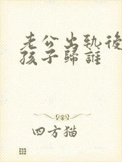 老公出轨后离婚孩子归谁