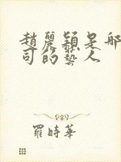 赵丽颖是哪个公司的艺人