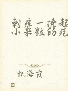 刺痒一挠起好多小米粒的疙瘩封面