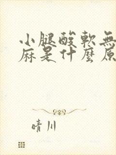 小腿酸软无力发麻是什么原因