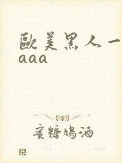 欧美黑人一级片aaa