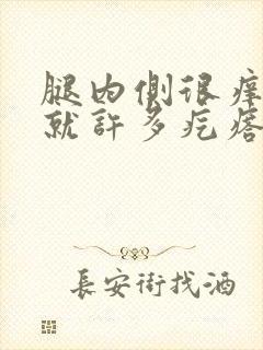 腿内侧很痒抓了就许多疙瘩封面