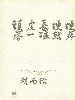 头皮长硬硬的疙瘩一碰就疼