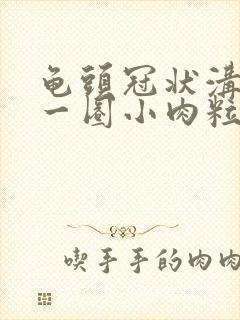 龟头冠状沟长了一圈小肉粒