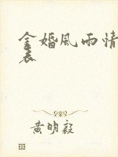 金婚风雨情演员表