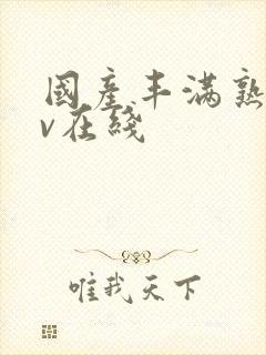 国产丰满熟妇av在线