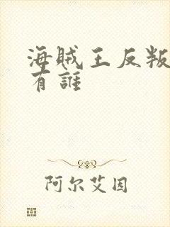 海贼王反叛军都有谁