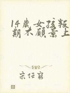 14岁女孩叛逆期不愿意上学怎么办封面