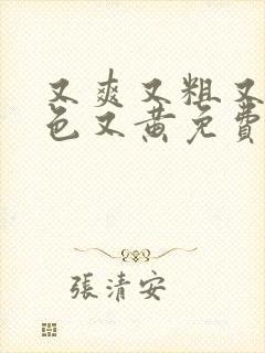 又爽又粗又猛又色又黄免费视频封面