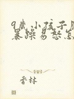 9岁小孩子脾气暴躁易怒怎么办封面