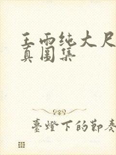 王雨纯大尺度写真图集封面