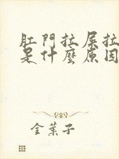 肛门拉屎拉出血是什么原因封面