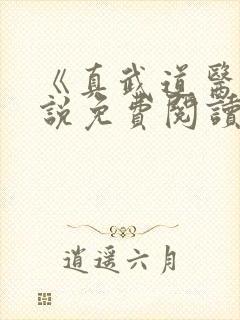 《真武道医》小说免费阅读封面