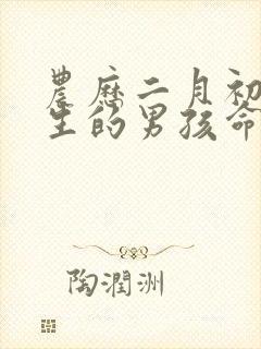 农历二月初七出生的男孩命运