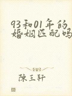 93和01年的婚姻匹配吗