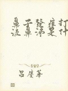 鼻子发痒打喷嚏流鼻涕是什么原因