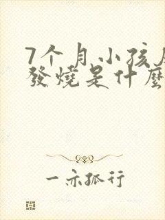 7个月小孩反复发烧是什么原因引起的