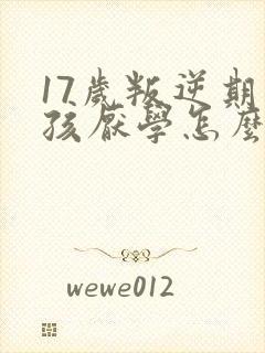 17岁叛逆期男孩厌学怎么办