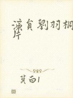 演员刘羽桐的照片