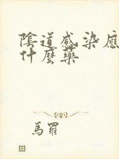 阴道感染应该吃什么药