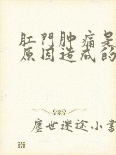 肛门肿痛是什么原因造成的