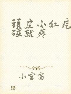 头皮小红疙瘩一碰就疼