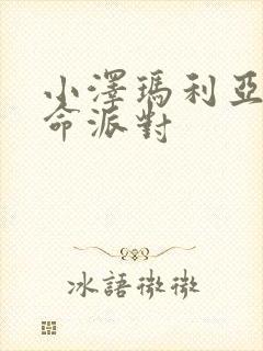 小泽玛利亚 绝命派对封面