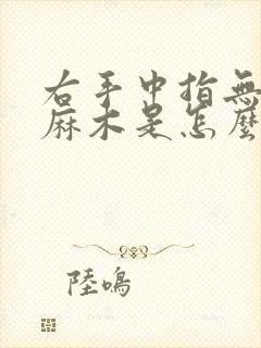 右手中指无名指麻木是怎么回事封面