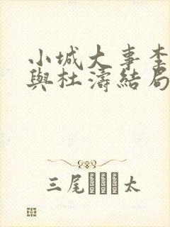 小城大事李秋萍与杜涛结局