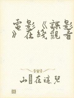 电影《谍影重重》在线观看封面