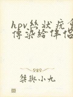 hpv丝状疣会传染给伴侣吗