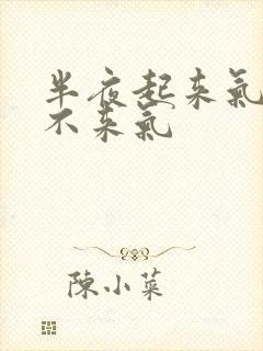 半夜起来气短上不来气