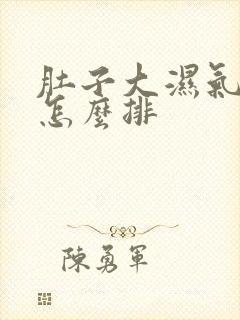 肚子大湿气太重怎么排