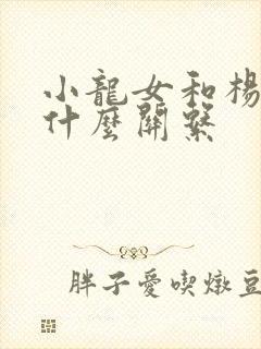 小龙女和杨过是什么关系