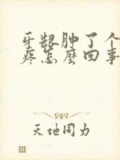 牙龈肿了个包很疼怎么回事