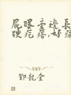 屁眼旁边长了个硬疙瘩,好痛封面