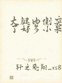 大腿内侧突然起了好多小米粒疙瘩