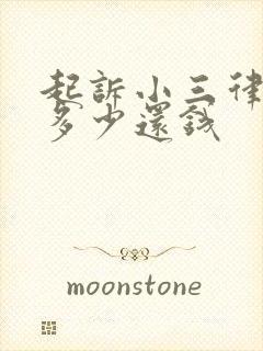 起诉小三律师费多少还钱封面