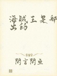 海贼王是哪一年出的