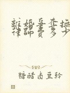 离婚争夺抚养权律师费多少封面